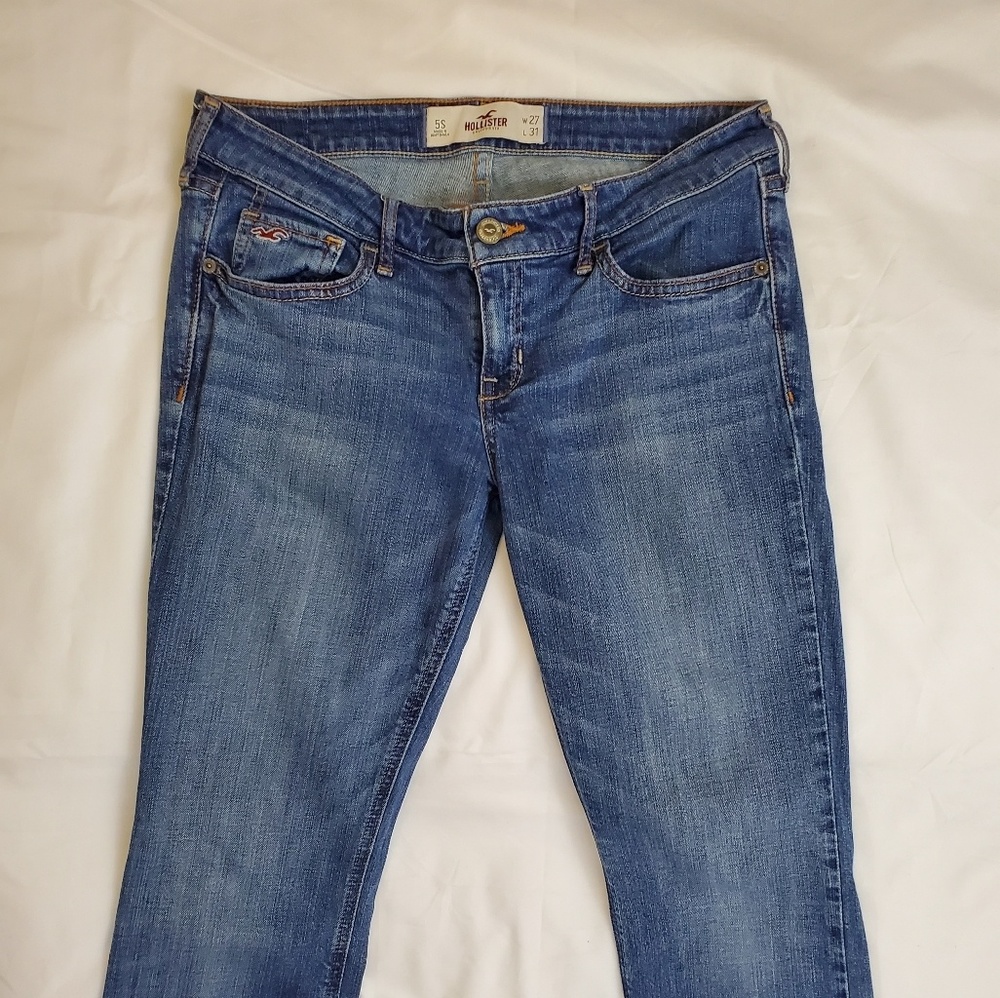 Hollister Denim Jeans Size 5 (27W x 31L)